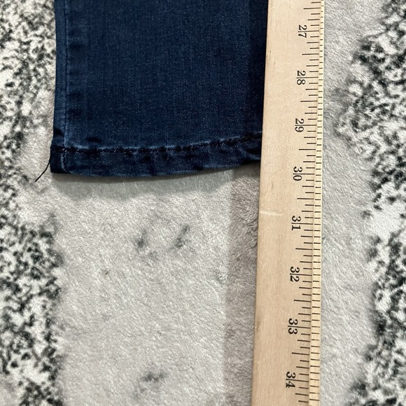 Democracy Ab Technology Jeans Womens Size 14 Skinny Dark Wash Stretch Denim - Picture 4 of 10